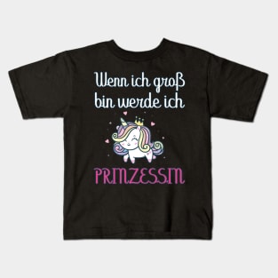 Prinzessin Einhorn Kids T-Shirt